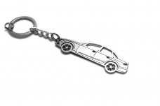 Keychain Audi A4 B8 4D 2007-2016 - (type STEEL)